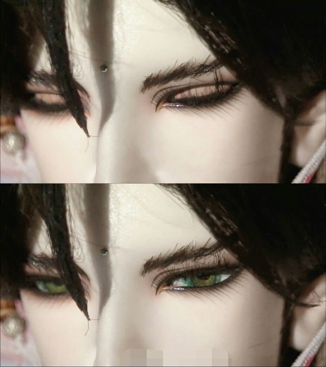 其实,玄玄年轻时和君君长一样,甚至,眼睛还很美,放个我昨天刚收的图